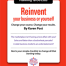 Reinvent your business or yourself